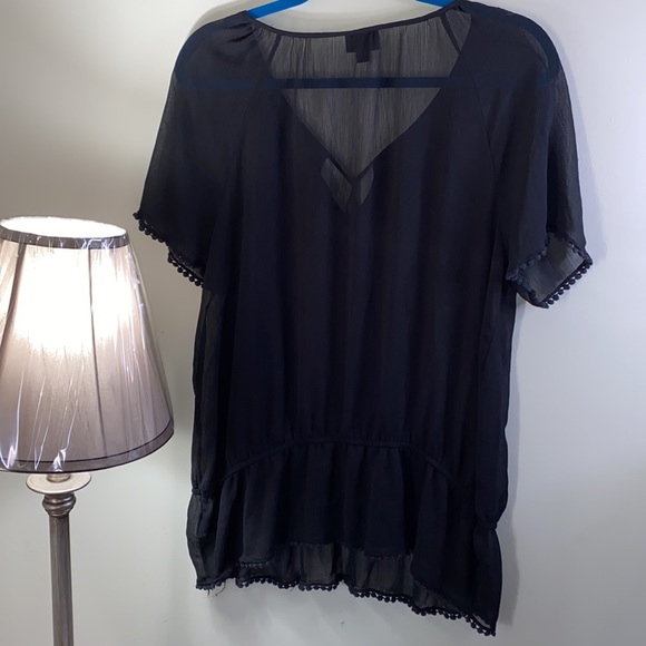 Woman’s Massimo Top Black XXL - Picture 3 of 4